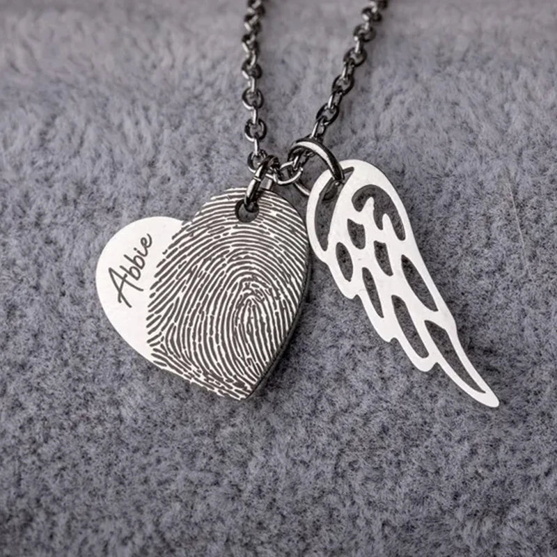 Lika – Collier Souvenir Empreinte Réelle