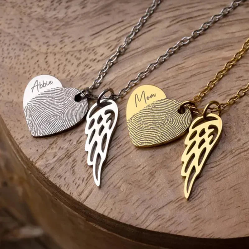 Lika – Collier Souvenir Empreinte Réelle